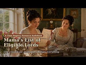 Mama’s List of Eligible Lords | Clean Regency Romance Audiobook Full Historical Love Story for Women