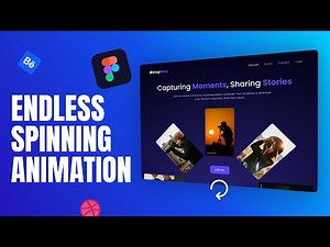Create ENDLESS Spinning Carousel Animation In Figma | Figma Tutorial