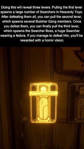 There is a secret boss in Bendy and the Ink Machine Chapter 3