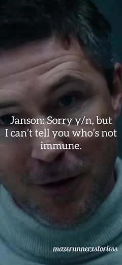 Reply to @mazerunnerxstoriess part 33- #pov but who’s not immune? #mazerunnerxstoriess #scorchtrials #foryoupagee #endgame #janson #newt #thomas