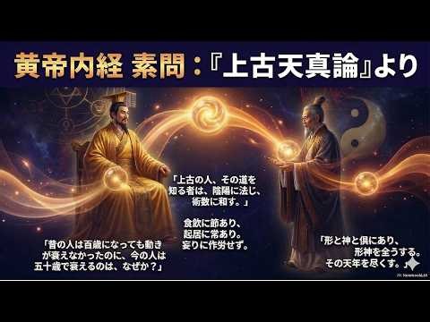 Why do people age? Wisdom for maintaining health learned from the "Shanggu Tianzhen Lun"! #Acupun...