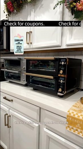 Ninja Double Oven Pro Smart XL Countertop Oven & Air Fryer - DCT801 / DCT821