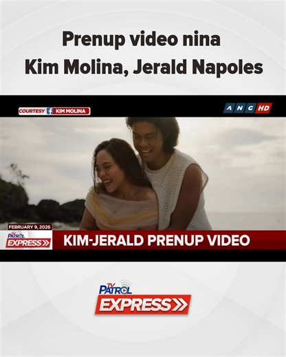 Prenup video nina Kim Molina, Jerald Napoles | ABS-CBN News