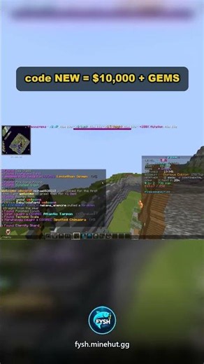POV: your new main Minecraft server 🎣 /code NEW = free $10k + gems