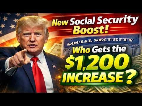 New Social Security Boost: Who Gets the $1,200 Increase?