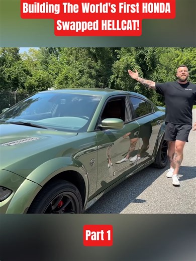 Building the World’s First Honda Swapped Hellcat