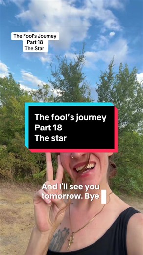 The Star - Part 18 of a 22 part series going over the fool’s journey, and archetypal storytelling device that goes through the 22 cards in the major Arcana in the tarot card deck #creatorsearchinsights #thefoolsjourney #tarot #majorarcana #reganmichelle