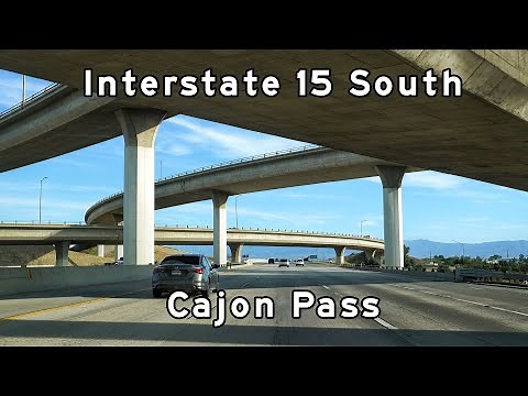 Interstate 15 South - Cajon Pass - California - May, 2023