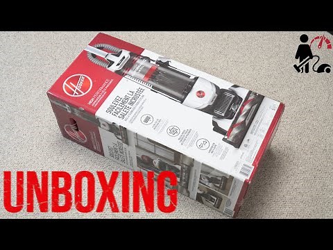 Hoover High Performance Swivel Upright Vacuum Unboxing & Assembly