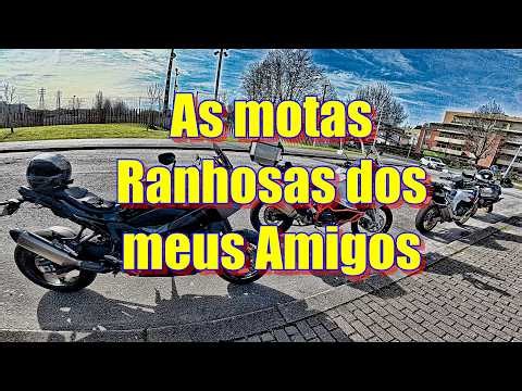 My friends only have crappy motorcycles... Africa Twin, GSA, S1000XR