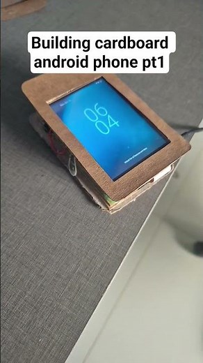 Building a Raspberry Pi 4 Lineage OS 23 phone in progress