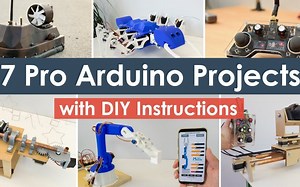 7个带有DIY流程的专业Arduino项目
