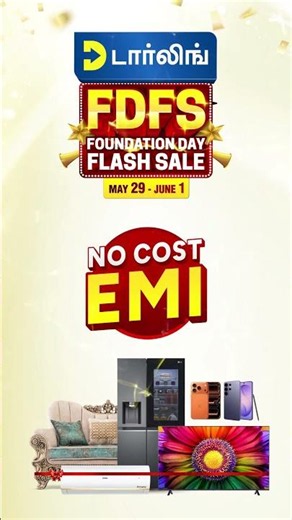 Darling FDFS Sale 2026 | Shop Mobiles, TVs, Appliances & More