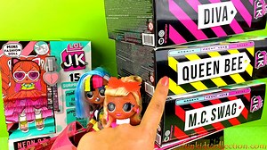 In this video, will be unboxing 4 lol surprise jk dolls series 1....