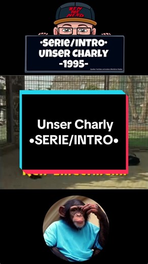Unser Charly •INTRO• 1995 #unsercharly #charly #schimpanse #zdf #intro #german #serie #erinnerung #kindheitserinnerung #throwback #flashback #tv #nostagie #früher #fyp #foryou #fürdich #viral