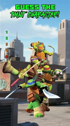 Guess the TMNT Character! | Ninja Turtles Shadow Quiz 🥷🐢