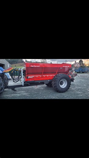 New Agrispread AS65-2K Lime Spreader sold. Hydraulic driven, Isobus and weigh cells for full spread control Any enquiries about Agrispread Lime spreader call 01938 850270 | RBL Shinglers LTD