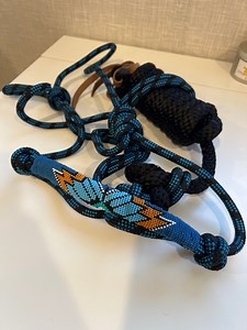 Blue Rope Halter - Etsy Canada