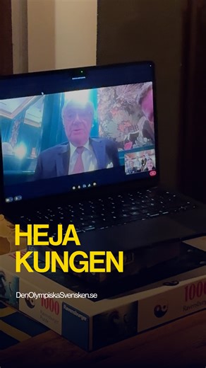 Swedish Olympic Team | Är detta det bästa samtalet någonsin? Tidigare i kväll nåddes stafettlaget av ett samtal från kungen. Efter upphämtningen till ett silver... | Instagram