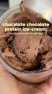 the best high-protein ninja creami recipe (chocolate) #shorts