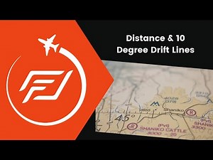 5. Distance and 10 Degree Drift Lines