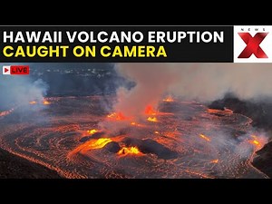 Volcano eruption LIVE | Stunning Views As Hawaii’s Kilauea Volcano Spews Lava And Ash Into Sky