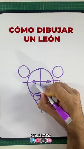 72K views · 920 reactions | Cómo dibujar un León paso a paso 女 #dibujo #arte #tutorial #drawing #art | Cornspiration | Facebook