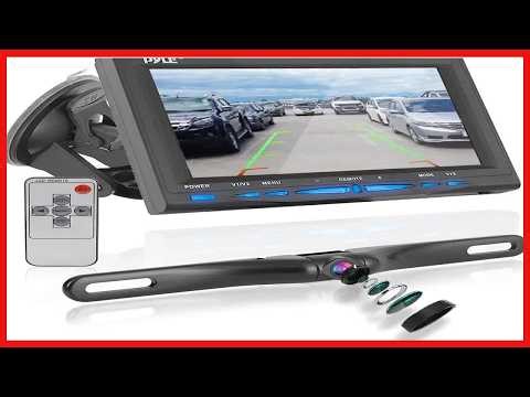 Reliable Backup Camera System with HD Monitor and Night Vision for Safer Parking