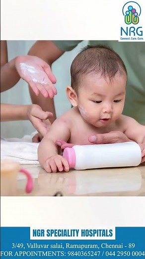 How to apply moisturising lotion to skin correctly for New born babies