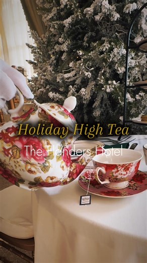Indulge in an afternoon of unparalleled sophistication! ✨ Our Holiday High Tea on December 21st at The Flanders Hotel is the perfect way to celebrate the season. Think exquisite pastries, fine teas, and festive grandeur. Reservations are essential! Contact us at 609-399-1000 Ext. 7889 to book your elegant experience. | The Flanders Hotel