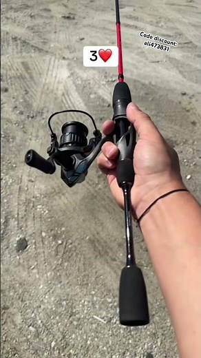 Top temu combos rods and reels #fishingequipment #temu