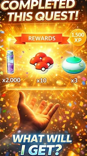 This is how I get my first milotic ✨ #evolve #pokemongo #quest #pg #event #feebas #rare #shiny #go