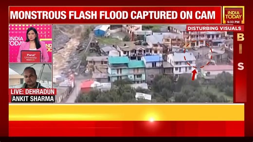 3.5K views · 21 reactions | Killer cloudburst in #Uttarakhand Race against time to rescue stranded people: India Today's Ankit Sharma shares more details about the current situation and rescue operation. #Uttarkashi #5Live | Pooja Shali | India Today | Facebook