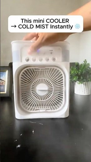 ❄️ Portable Evaporative Air Cooler Fan ✨