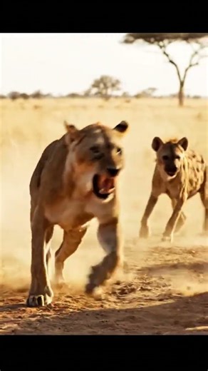 Lioness vs. Hyenas: The Most Epic Wildlife Defense You'll Ever See!