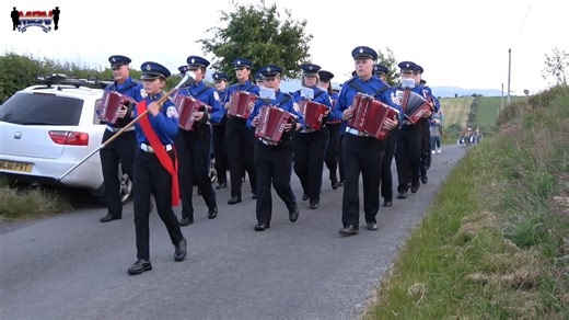 Legananny Accordion Band @ Aughlisnafin Accordion Band Parade 2024 | Marching Band Videos