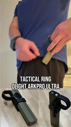 Olight Arkpro Ultra Tactical Ring Demo