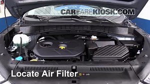 How to Change Engine Air Filter: 2016 Hyundai Tucson SE 2.0L 4 Cyl.