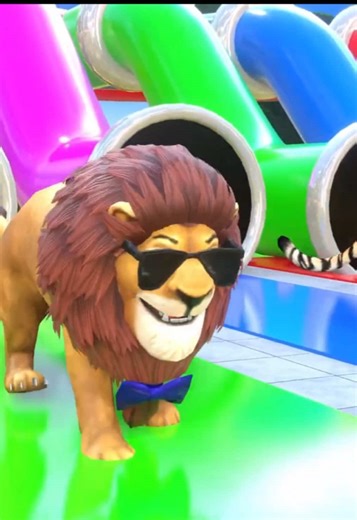 Adorable 3D Animal Cartoons for Kids