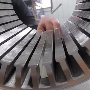 630K views · 4.2K reactions | 37 kw motor, 13 hr rebuild. Very precise and tedious work. Don't want to tear this back down and re-do it. This is one of two motors that power a planer. He's a copper & steel artist. @keithnowak | TOOLS by Design | Facebook