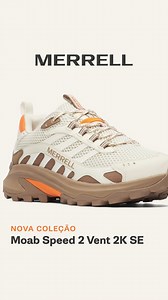 EXCLUSIVO! Os Moab Speed 2 Vent 2K SE atualizou um modelo já adorado. As cores são irresistíveis! Disponíveis em loja e em merrell.pt | Merrell