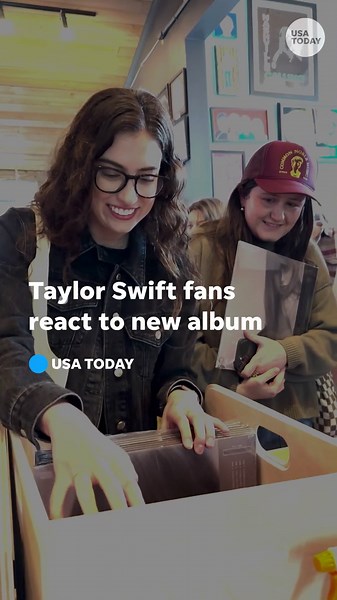 Taylor Swift fans share emotional reactions to new album 'The Tortured Poets Department'