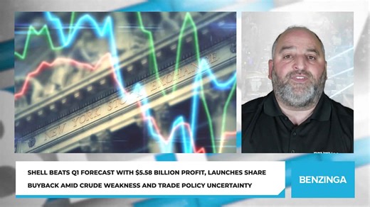 Shell Beats Q1 Forecast With $5.58 Billion Profit, Launches Share Buyback Amid Crude Weakness And Trade Policy Uncertainty