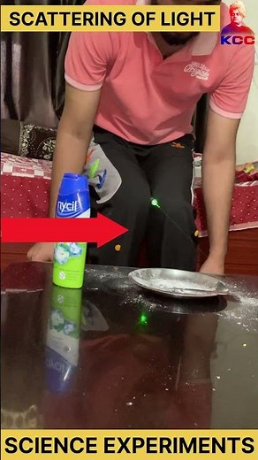scattering of light | science experiments | #science #experiment #physics