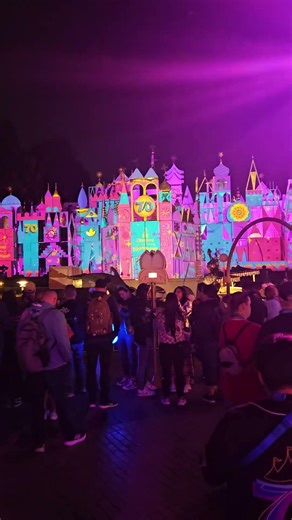 Small World, 70th Anniversary Nite #disney #disneyland #70thanniversary #smallworld #lights #2026