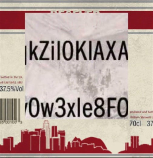 TheGiant cipher solve. ascii and Pareidolia art. Combine text and weathering for the img. #maestro