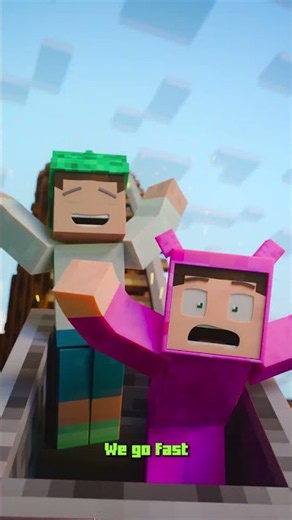 Mine Cart Rush | Minecraft Song