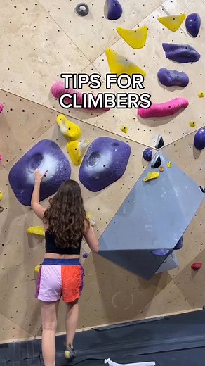 16K views · 46 reactions | This small change made a big difference in how easy it was to start this climb. I saw a lot of people struggling on these footholds which made me realize the routesetters probably intended for you to use this toe hook. The next time you run into a similar issue. Look around and see if there’s anyway you can establish by using a toe hook or heel hook to get into the starting position. | Connective Climbing | Facebook