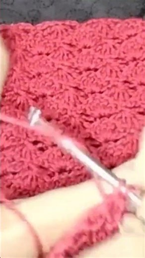 Crochet Interlocking Shell Stitch, 5 dc together, Craft Site.