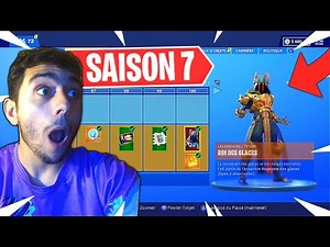 SAISON 7: CAMOUFLAGE D’ARMES +NOUVEAU SKIN FORTNITE BATTLE ROYALE